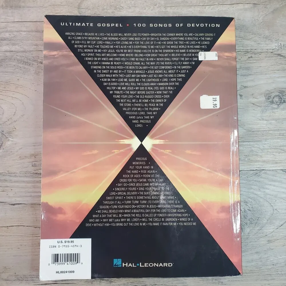Hal Leonard ultimate gospel